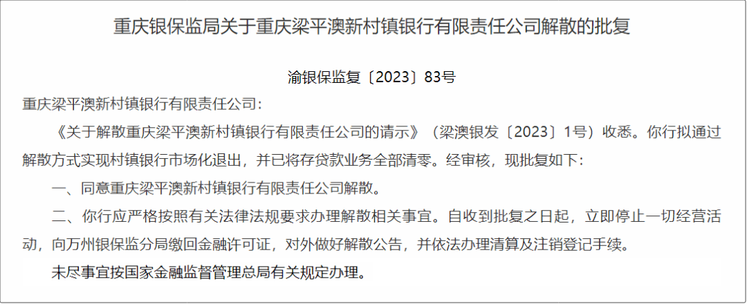 这家银行，宣布解散！ 华夏银行 金融 银行 行业新闻 第3张