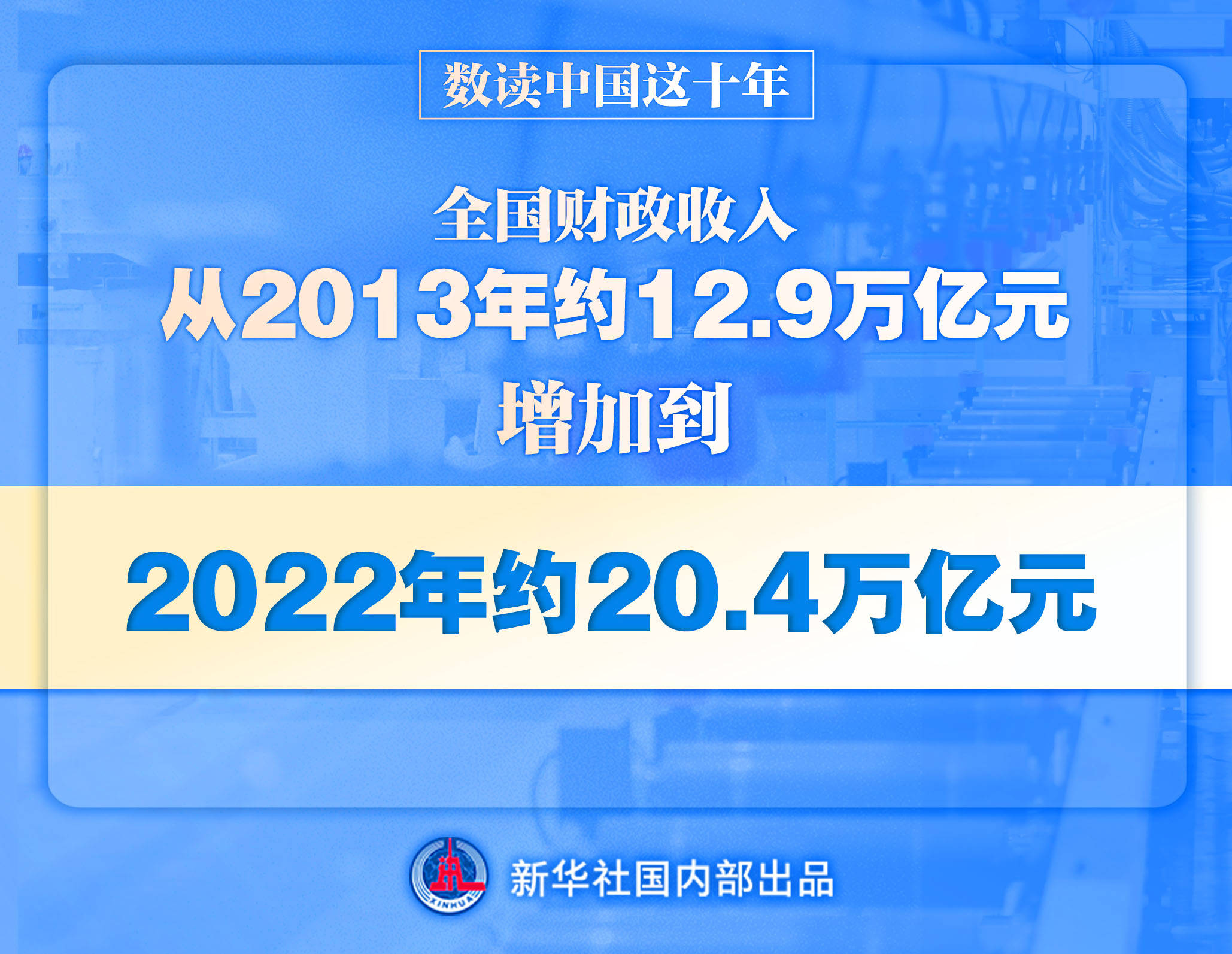 数读中国这十年|收入超20万亿元 财政实力更加雄厚 经济 宏观经济 国内宏观 行业新闻 第2张