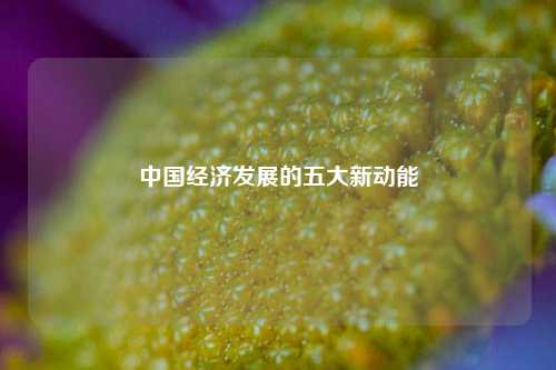 中国经济发展的五大新动能 扩大内需 五大发展 经济 行业新闻 第1张