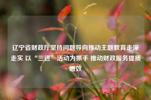 辽宁省财政厅坚持问题导向推动主题教育走深走实 以“三进”活动为抓手 推动财政服务提质增效 时政 坚持问题导向 行业新闻 第1张