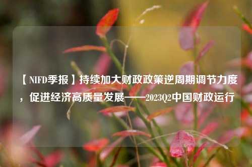 【NIFD季报】持续加大财政政策逆周期调节力度，促进经济高质量发展——2023Q2中国财政运行 一般公共预算 政府性基金预算 政府性基金收入 行业新闻 第1张