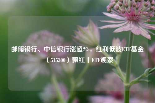 邮储银行、中信银行涨超2%，红利低波ETF基金（515300）飘红丨ETF观察 etf基金 中信银行 银行 行业新闻 第1张